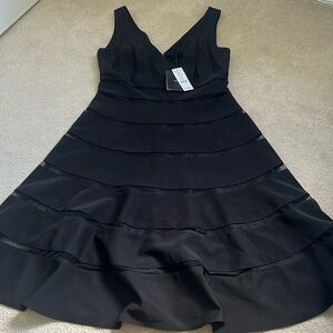 Dress up black dress, from White House black market